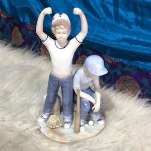 Vintage 1989 Paul Sebastian Baseball The Home Run figurine statue